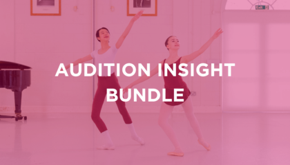 Audition insight bundle for Year 9