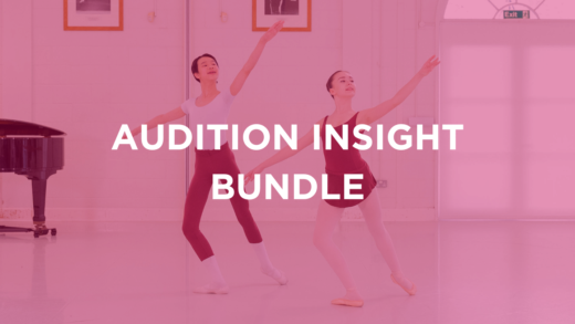 Audition insight bundle for Year 9